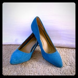 Riverberry Teal low heels